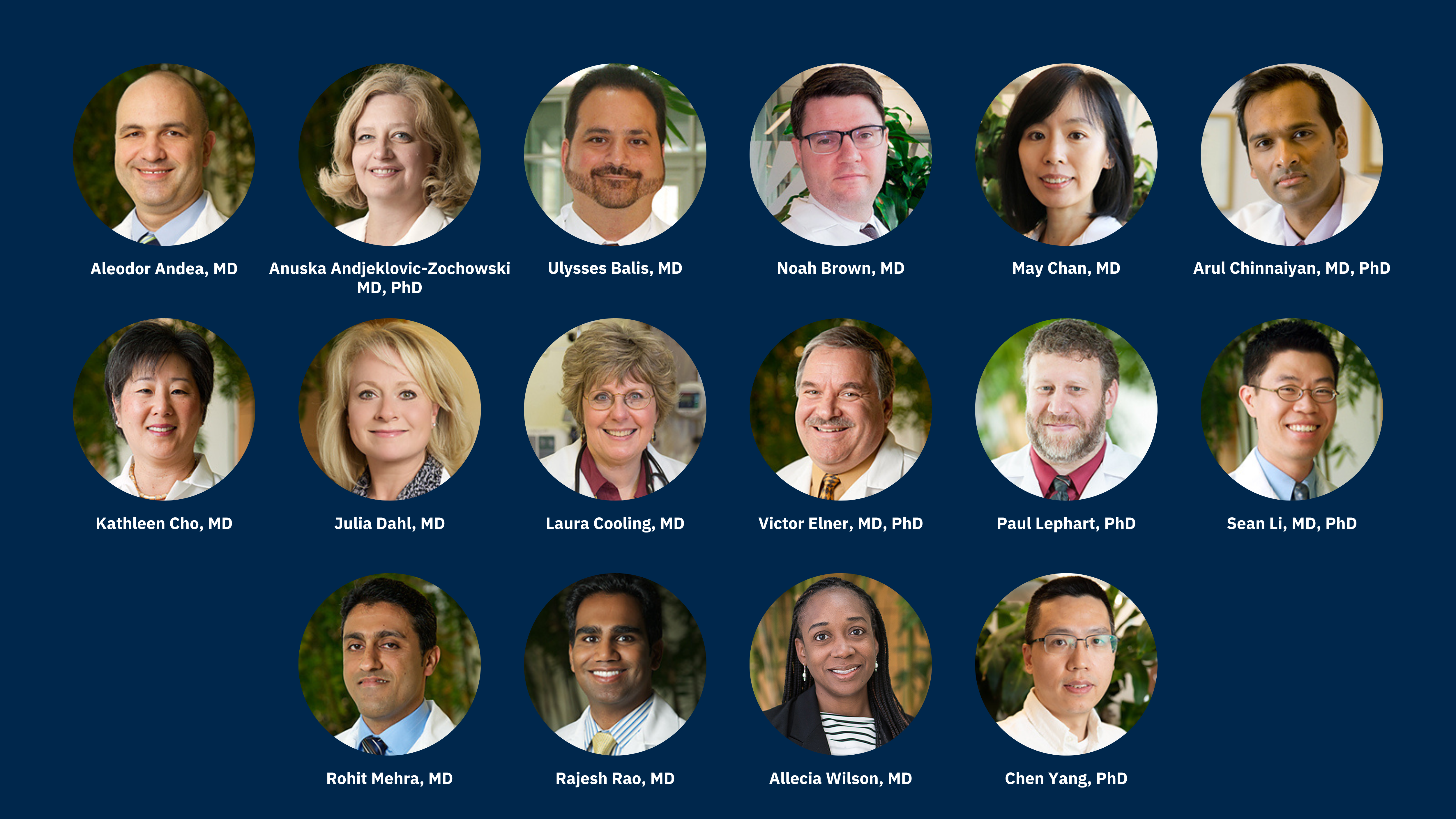 U-M Pathology Faculty